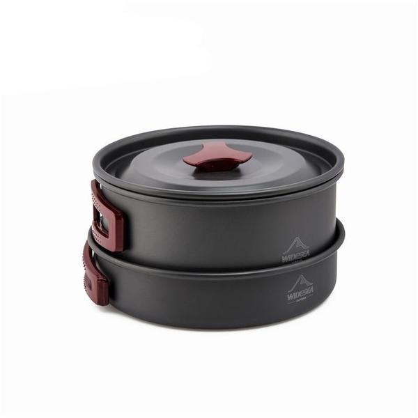 Camping Cookware Set for 2-3 People, Aluminum Alloy