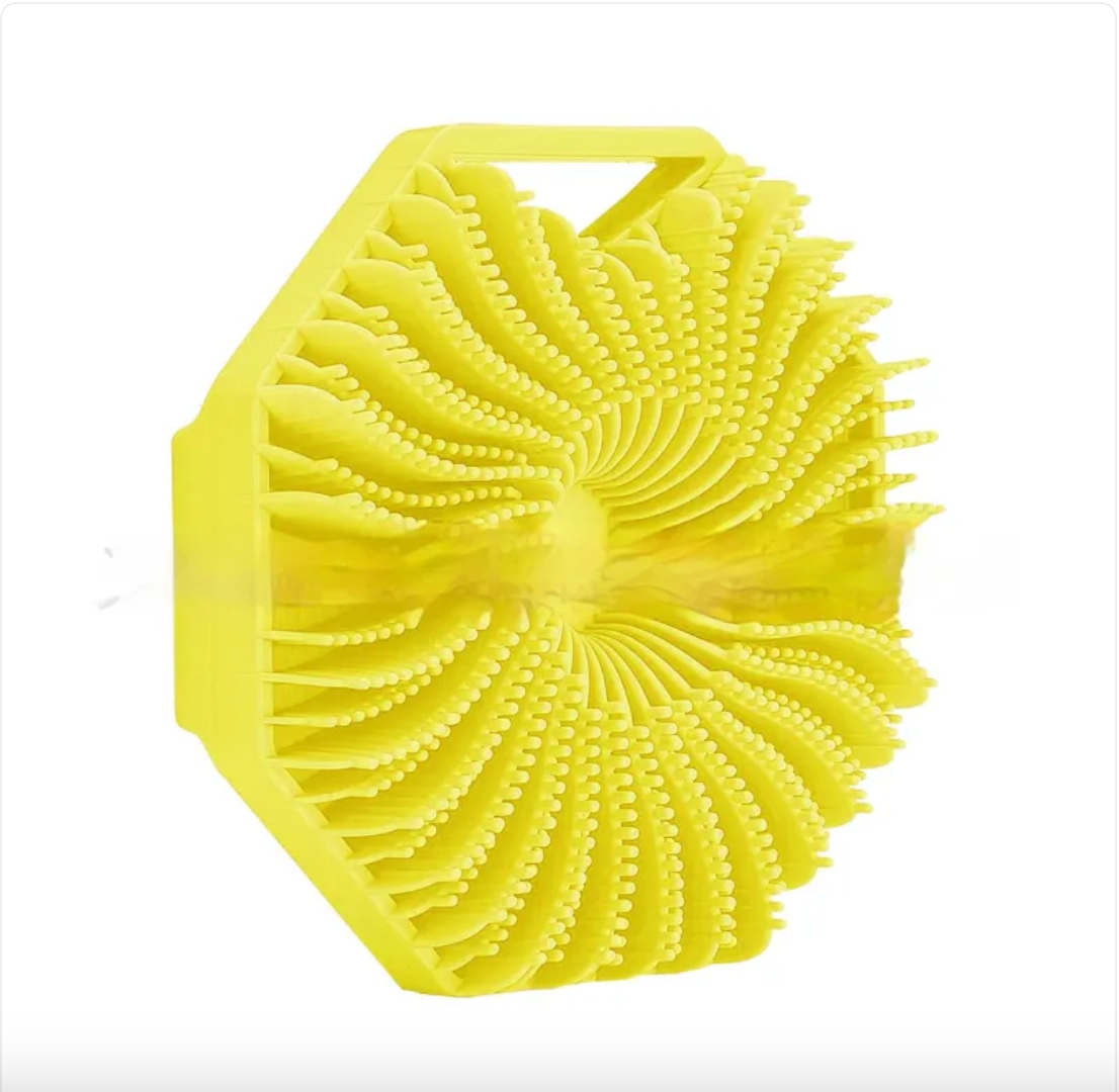 Polygon Silicone Bath Brush