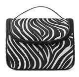 Fashionable Korean Makeup Bag with Zebra Design