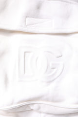 Dolce & Gabbana White Cotton Cargo Bermuda Sweatshorts Shorts