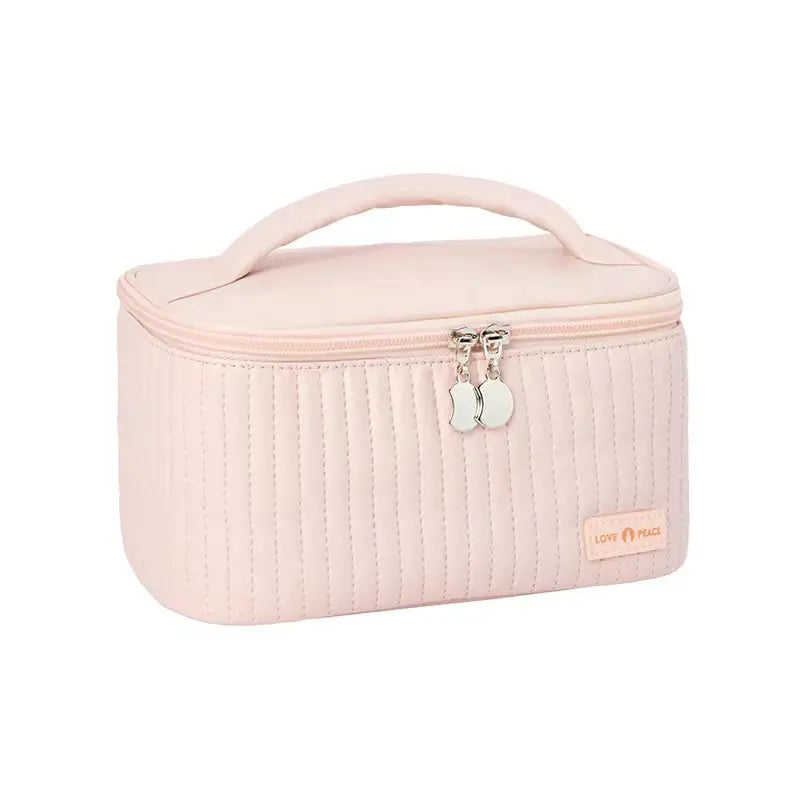 Travel Size Waterproof PU Cosmetic Bag Set and Organizer