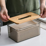 Transparent Tissue Box Holder for Home and Office