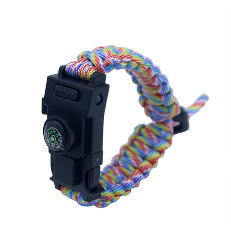 Outdoor Umbrella Rope Knife Camping Survival Bracelet