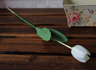 Single Tulip, Faux Silk Flower for Home Décor