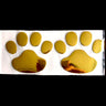 3D PVC Footprint Car Decal and Scratch Sticker