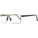 Porsche Gold Stainless Steel Glasses (Frames)