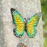 Metal Butterfly Sculpture for Outdoor Garden Decor