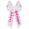 Birthday Hair Bows for Women Crown Birthday Girl Hair Bow Clips Crystal Pearl Star Jeweled Big Hair Bows Pink Bow Satin Hair Ribbons Birthday Hair Accessories Gifts Party Favors (Pattern D1)