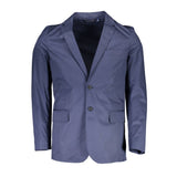 Gant Blue Cotton Men Jacket