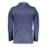 Gant Blue Cotton Men Jacket