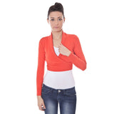 Datch Rosso Viscosa Women's Shrug