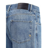 PINKO Blue Cotton Jeans Denim