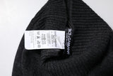 Dolce & Gabbana Black Cashmere Knitted Neck Warmer Foulard Scarf