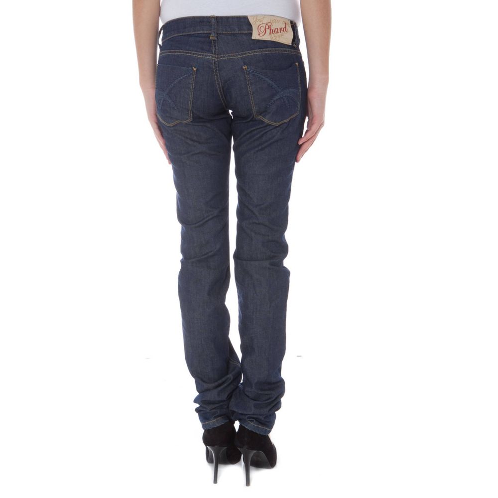 Phard Blue Cotton Women Jeans