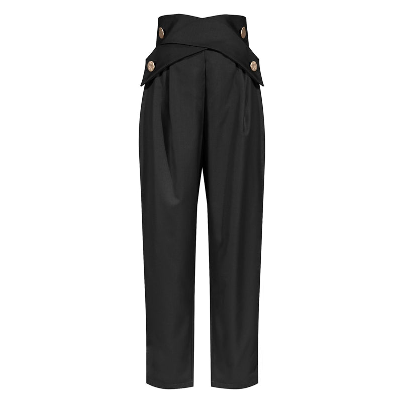 High Waist Casual Wide Leg Shorts