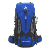 60L Hiking Backpack with Rain Cover for Outdoor Use