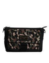 Dolce & Gabbana Multicolor Leopard Jacquard Crossbody Bag
