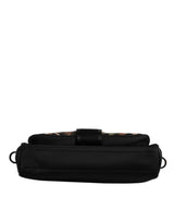 Dolce & Gabbana Multicolor Leopard Jacquard Crossbody Bag