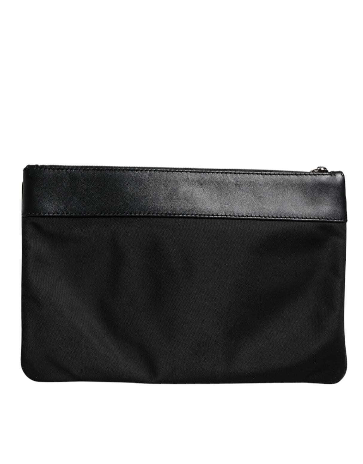 Dolce & Gabbana Multicolor Leopard Jacquard Print Logo Plaque Pouch Bag