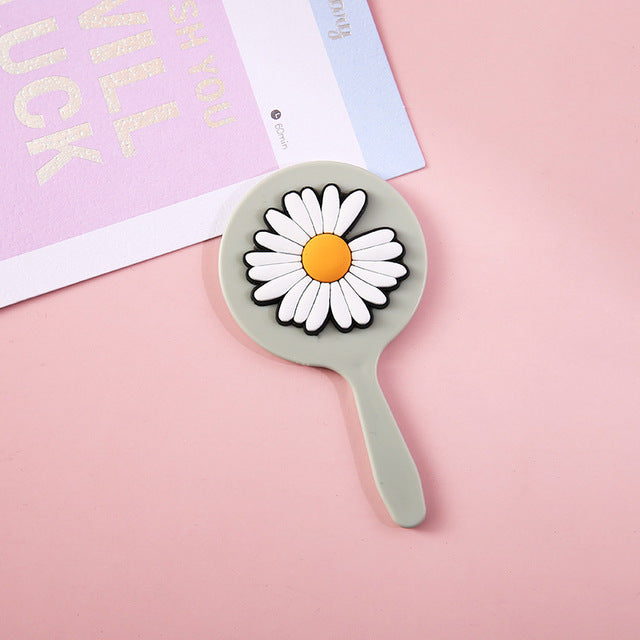 Cute Mini Portable Cartoon Makeup Mirror (Handheld)