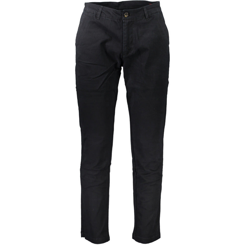 La Martina Slim Fit Trousers Black - Men's