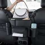 Car Seat Storage Bag and Tissue Box Multifunctional Unit