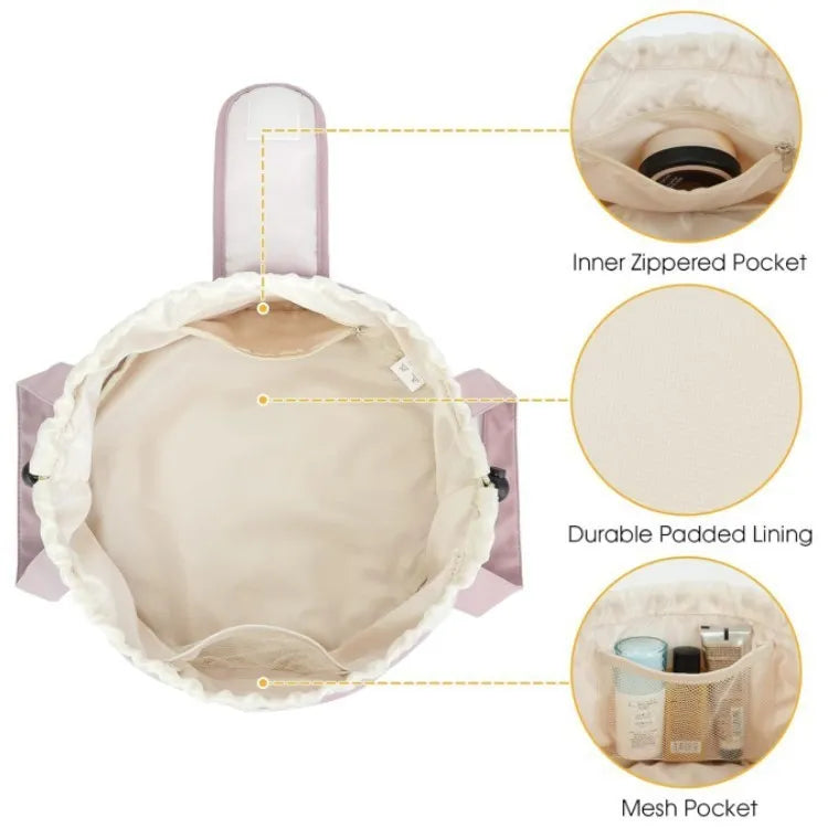Large Capacity Portable Cosmetic Bag