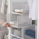 Multifunctional Clothes Storage Box with Drawer Design