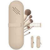 Travel Makeup Brush Holder and Organizer Bag for Women
