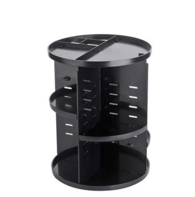 Rotating Cosmetic Organizer - Multi-Functional Storage Box