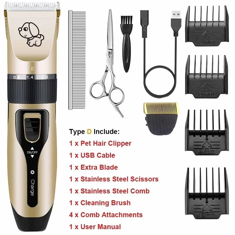 Pet Grooming Shaver for Easy Fur Trimming