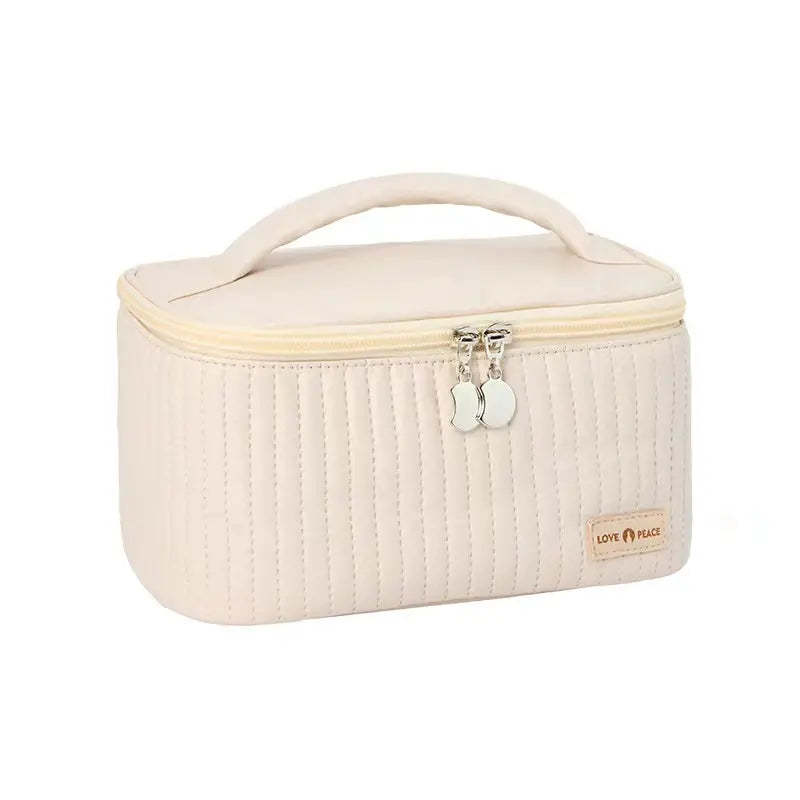 Travel Size Waterproof PU Cosmetic Bag Set and Organizer