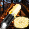 MoKo Camping Lantern String Lights - 10 Modes 33ft Camping Lights with 8000mAh Battery Camping Lantern Rechargeable Flashlight IP65 Waterproof Tent Lights for Emergency Garden Camping Outdoor