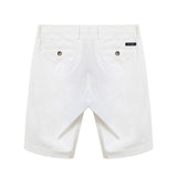 Dolce & Gabbana White Cotton Bermuda Shorts