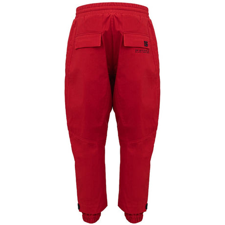Dolce & Gabbana Red Polyamide Athletic Pants