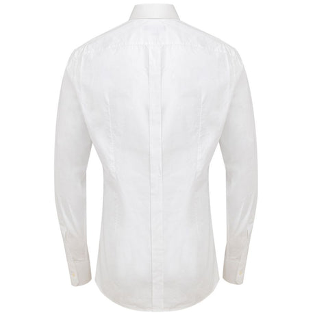 Dolce & Gabbana White Cotton Dress Shirt