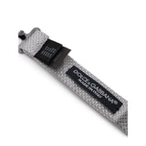 Dolce & Gabbana Gray Silk Bowtie