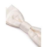Dolce & Gabbana White Silk Bowtie
