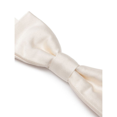 Dolce & Gabbana White Silk Bowtie