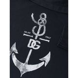 Dolce & Gabbana Blue Cotton Sweatshirt