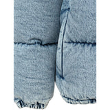 Miu Miu Blue Polyester Coat