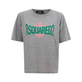 Dsquared² Gray Cotton T-Shirt