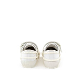Burberry White Cotton Athletic Sneakers