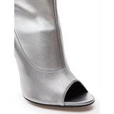 Giuseppe Zanotti Gray Leather Ankle Boots