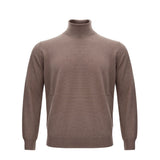KANGRA Brown Wool Turtleneck