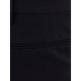 Valentino Black Wool Dress Pants