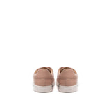 Bally Pink Leather Low Top Sneakers