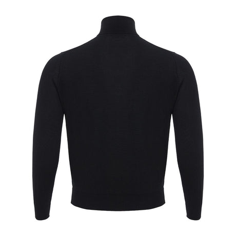 Colombo Black Cashmere Turtleneck