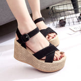Women's Wedge Sandals Summer Casual Thick Sole 2019