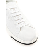 Casadei White Leather Athletic Sneakers